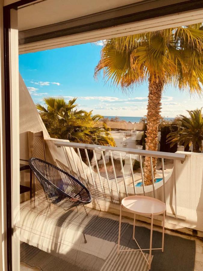 Le Cali, P2 Cabine Dans Une Residence Avec Piscine, Vue Mer Et Parking Prive لا غراند موت المظهر الخارجي الصورة